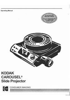 Kodak Carousel 4600 manual. Camera Instructions.